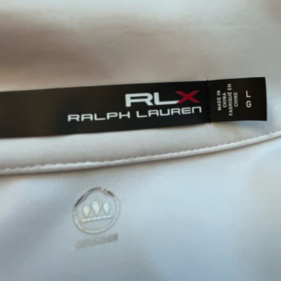 RLX Ralph Lauren Women’s Golf Track Performance Jacket L Athleisure Activewearb - Picture 5 of 5